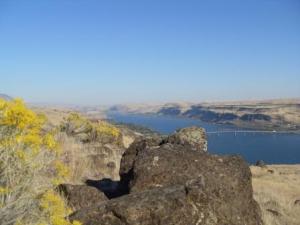 image-view of gorge from Maryhill Museum